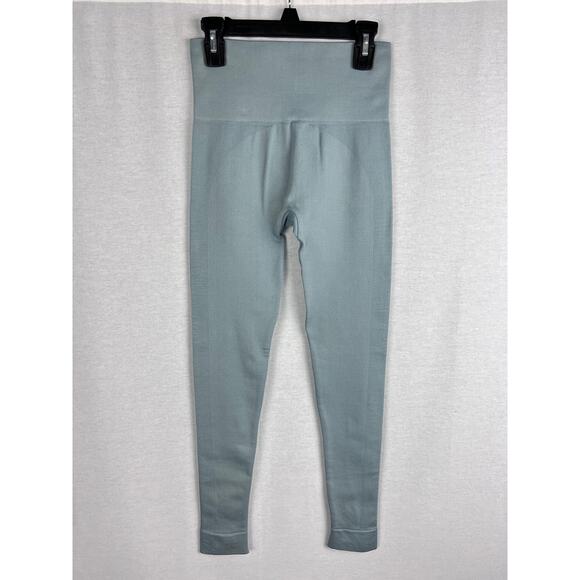 Set Active Leggings Scluptflex Seamless Rain Blue Workout Athletic Running Gym - Picture 4 of 7